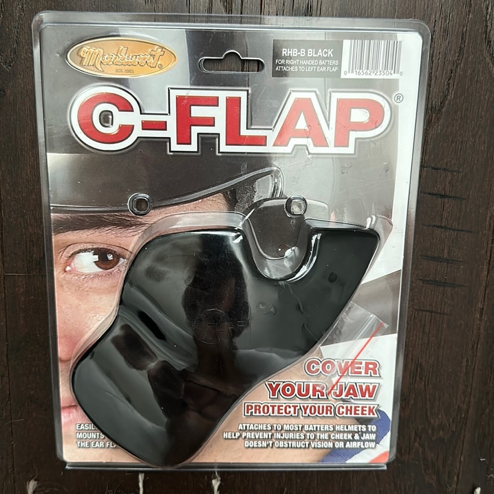 NWT C-Flap Jaw Baseball Protector